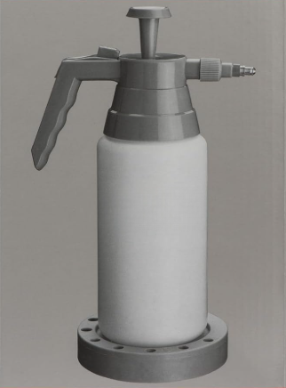 Pressurized water bottle for wet diamond drilling