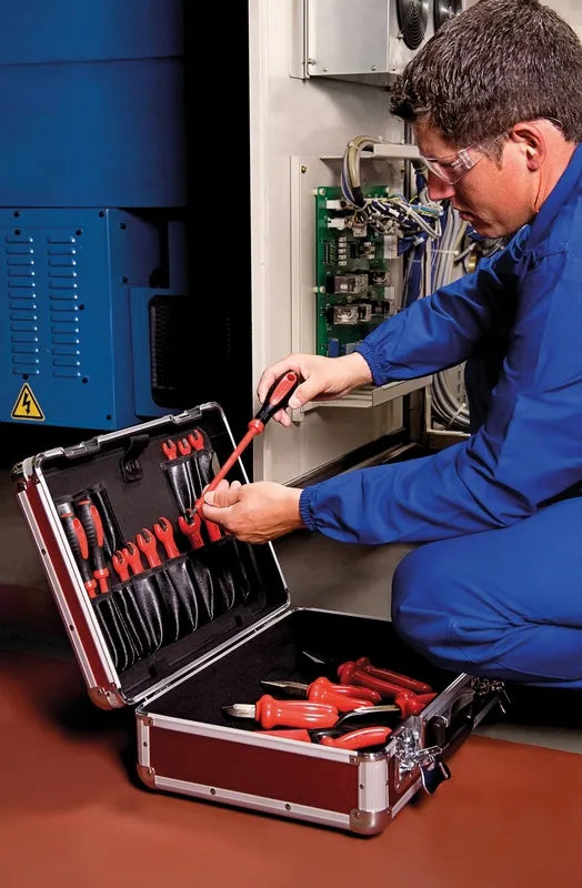 Professional Electrician’s Tool Case – 37-Piece Combo Kit