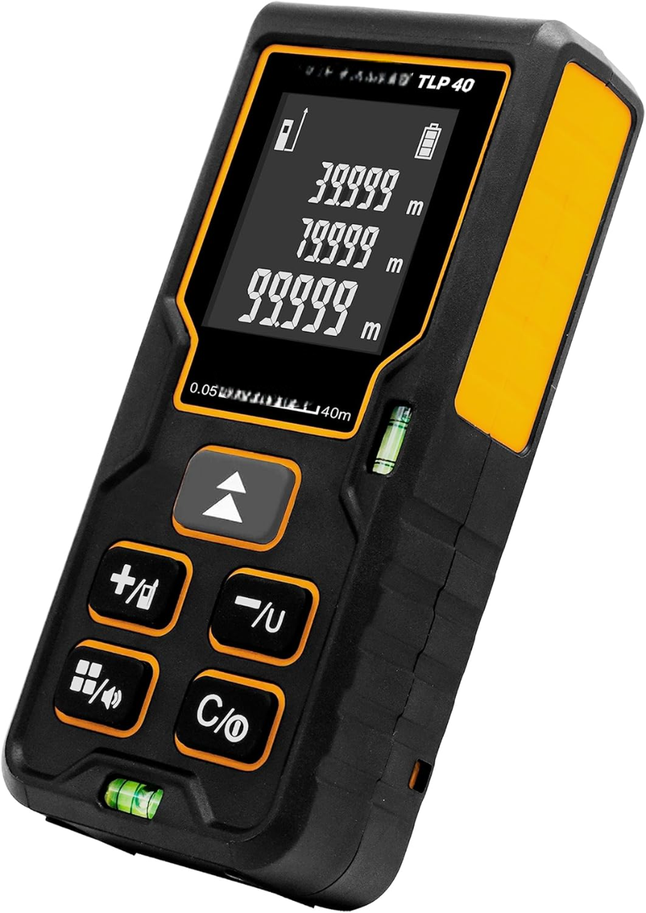 Digital Laser Distance Meter with Auto Shut-Off: