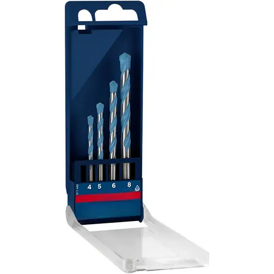 Heavy-Duty Drill Bit Kit 4–8 mm