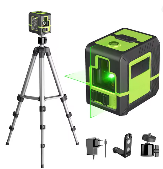 Professional Line Laser – Automatic Horizontal & Vertical Level